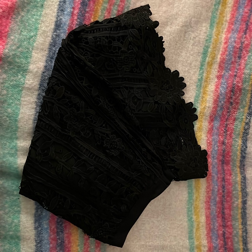 Delicate embroidered skirt